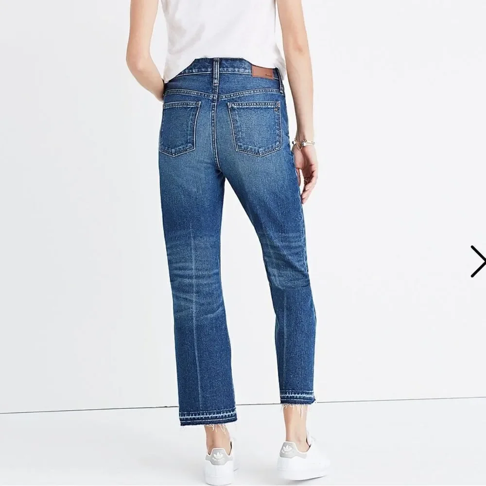 Madewell Retro Crop Boot Cut Jeans 26” - Picture 2 of 9